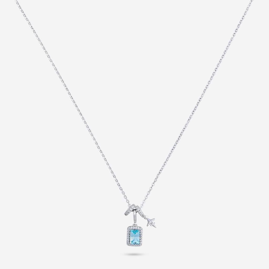 92.5 Sterling Silver Pendant Necklace